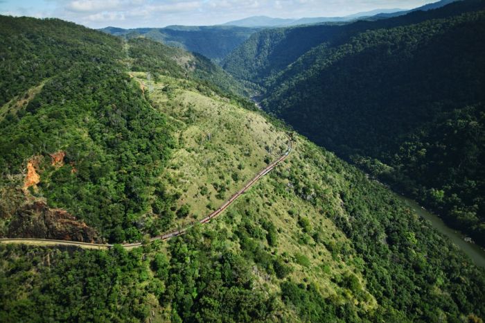 bird's-eye view aerial landscape photography