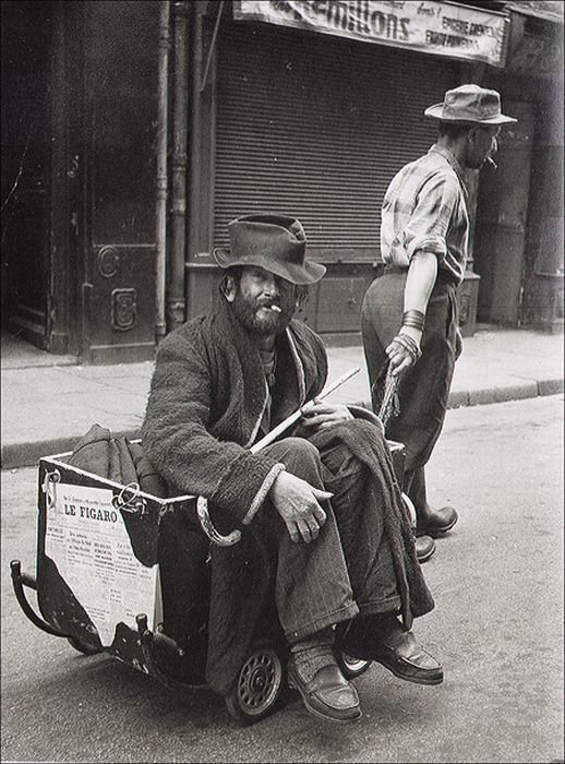 History: Paris in 1940-50s, France by Robert Doisneau