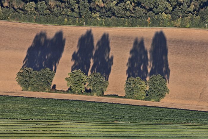 bird's-eye view aerial landscape photography