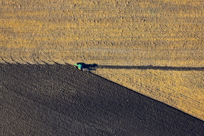 bird's-eye view aerial landscape photography