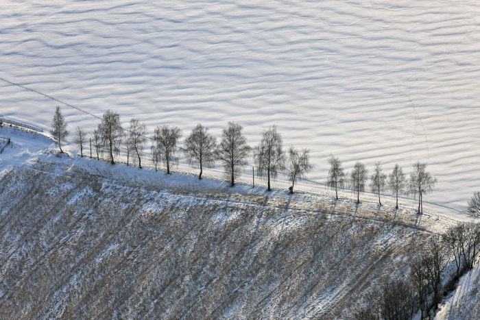 bird's-eye view aerial landscape photography