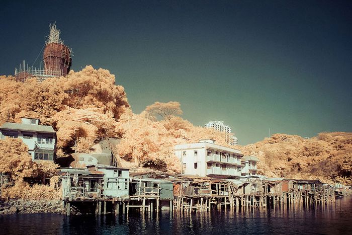 Infrared photography, Hong Kong, China