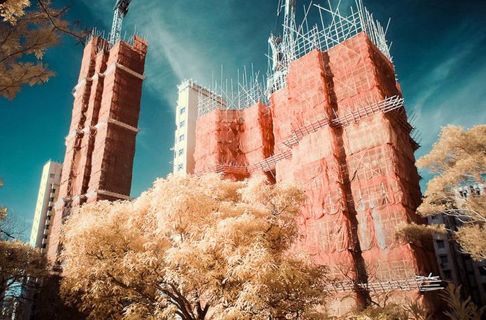 Infrared photography, Hong Kong, China