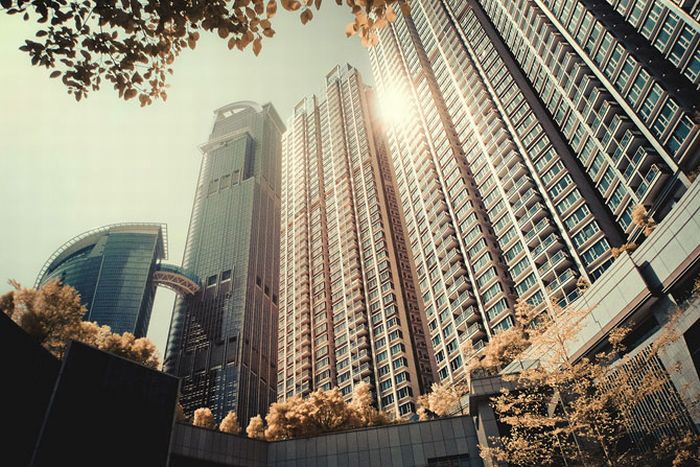 Infrared photography, Hong Kong, China