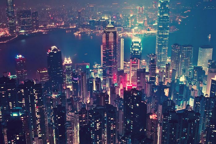 Infrared photography, Hong Kong, China