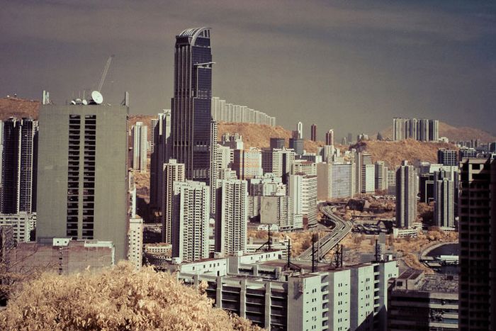 Infrared photography, Hong Kong, China