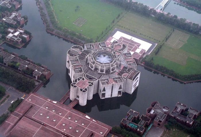 castle surrounded by water