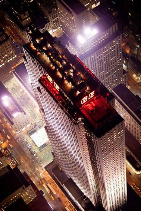 New York City at night, New York, United States