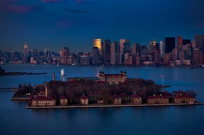 New York City at night, New York, United States