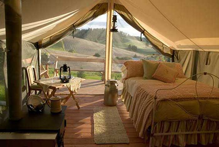 glamping sites around the world