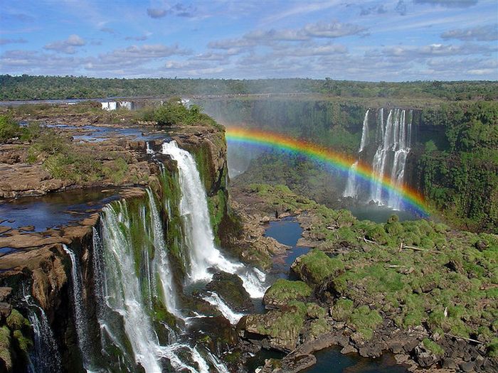 The Devil's Throat (Garganta do diablo), Iguazu river, Brazil, Argentina border