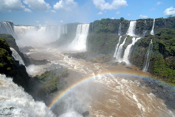 The Devil's Throat (Garganta do diablo), Iguazu river, Brazil, Argentina border