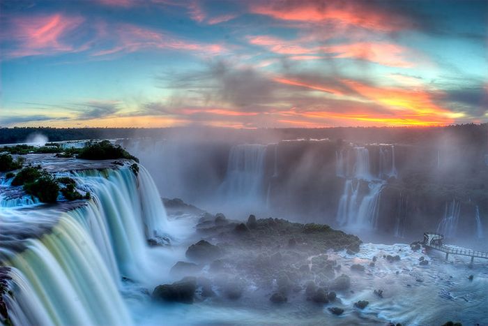 The Devil's Throat (Garganta do diablo), Iguazu river, Brazil, Argentina border