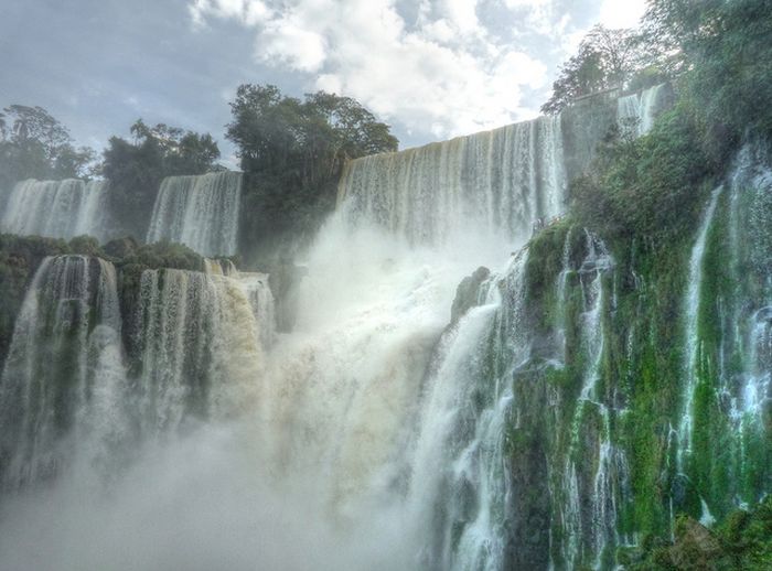 The Devil's Throat (Garganta do diablo), Iguazu river, Brazil, Argentina border