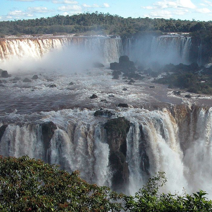 The Devil's Throat (Garganta do diablo), Iguazu river, Brazil, Argentina border
