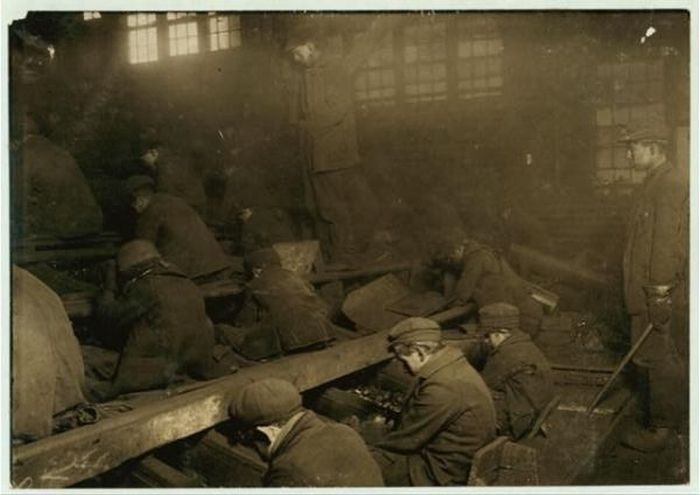 Child miners, 20th century, United States