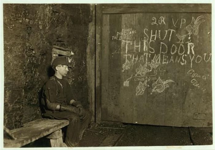 Child miners, 20th century, United States