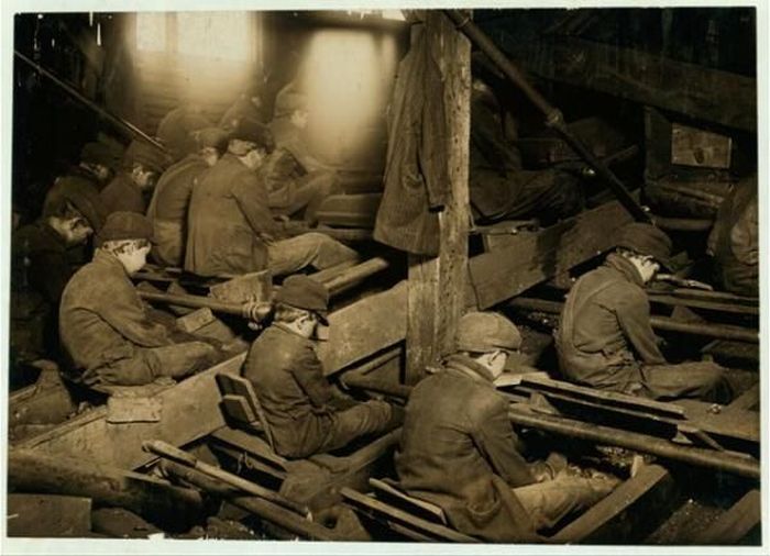 Child miners, 20th century, United States