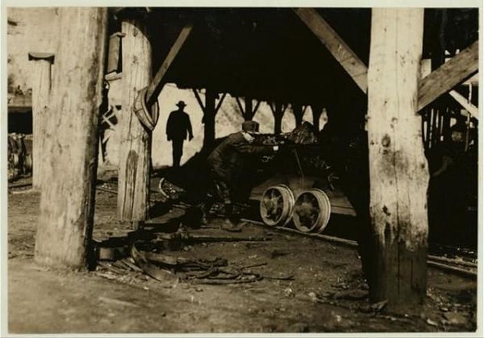 Child miners, 20th century, United States