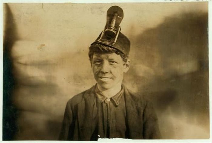 Child miners, 20th century, United States