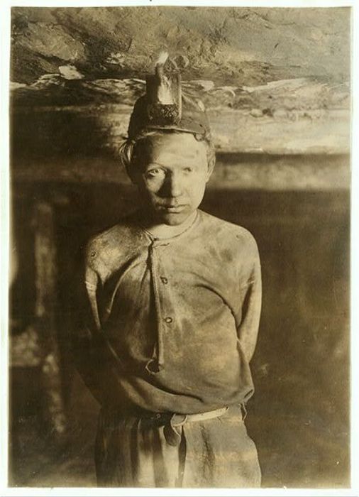 Child miners, 20th century, United States