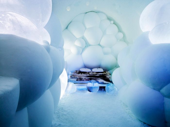 Ice hotel, Jukkasjärvi, Sweden