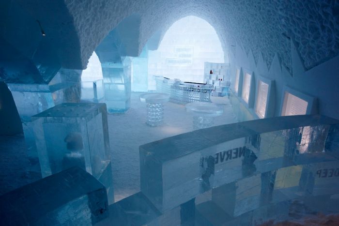 Ice hotel, Jukkasjärvi, Sweden