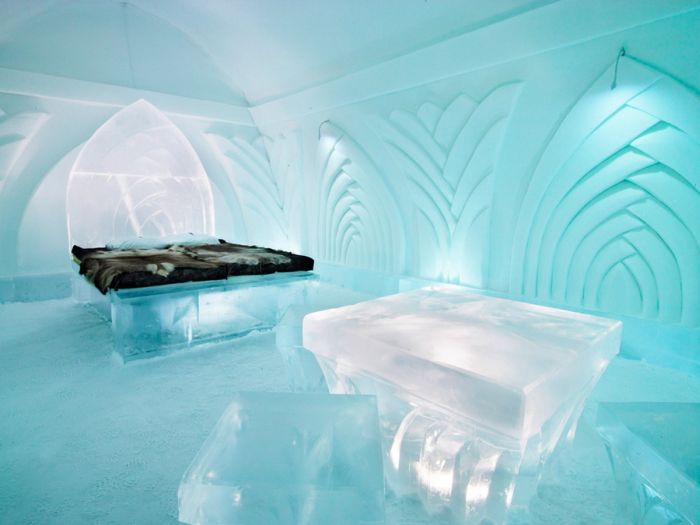 Ice hotel, Jukkasjärvi, Sweden