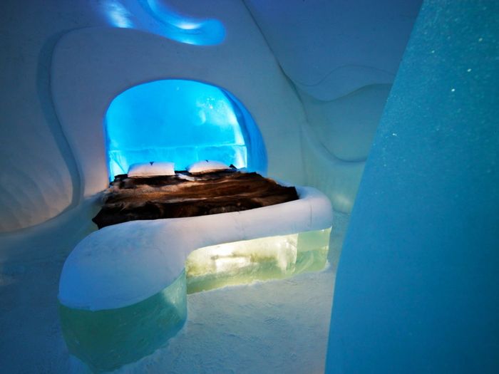 Ice hotel, Jukkasjärvi, Sweden