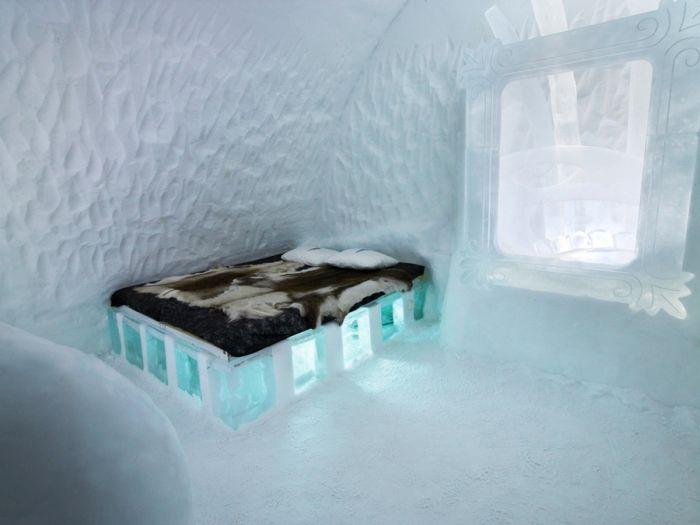 Ice hotel, Jukkasjärvi, Sweden