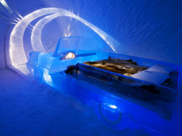 Ice hotel, Jukkasjärvi, Sweden