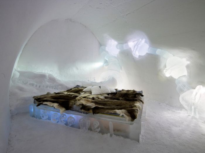 Ice hotel, Jukkasjärvi, Sweden