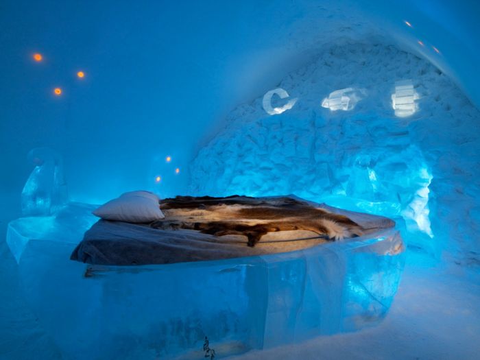 Ice hotel, Jukkasjärvi, Sweden