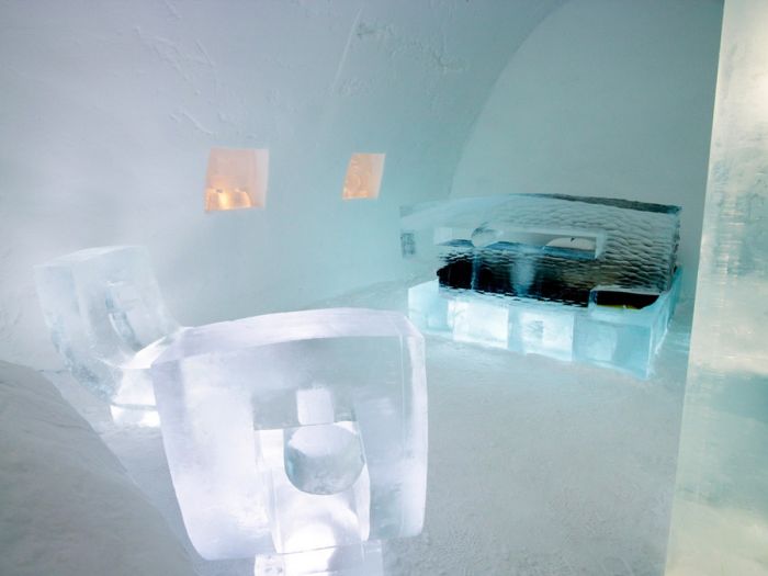 Ice hotel, Jukkasjärvi, Sweden