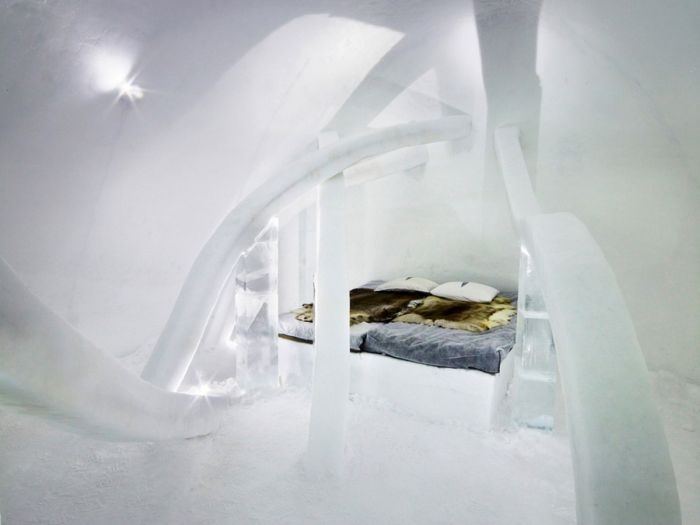 Ice hotel, Jukkasjärvi, Sweden