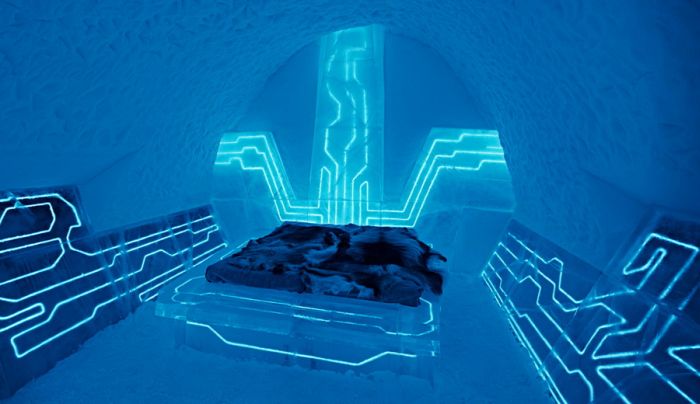 Ice hotel, Jukkasjärvi, Sweden