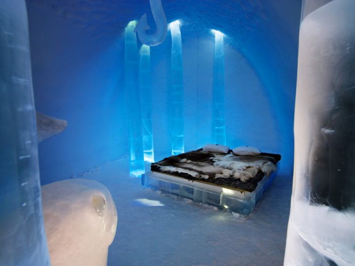 Ice hotel, Jukkasjärvi, Sweden