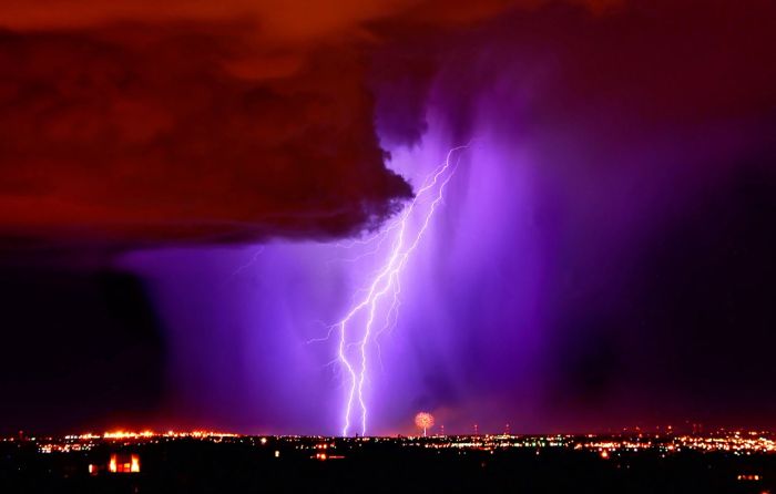 Storm, Albuquerque, New Mexico, United States