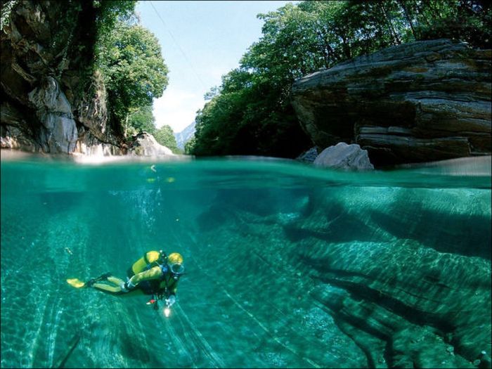 Verzasca river, Ticino, Switzerland