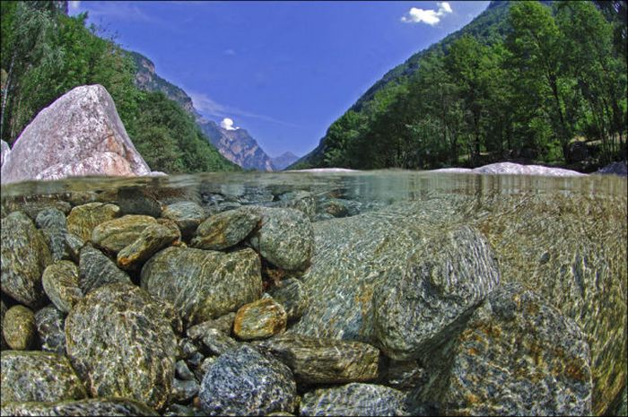 Verzasca river, Ticino, Switzerland