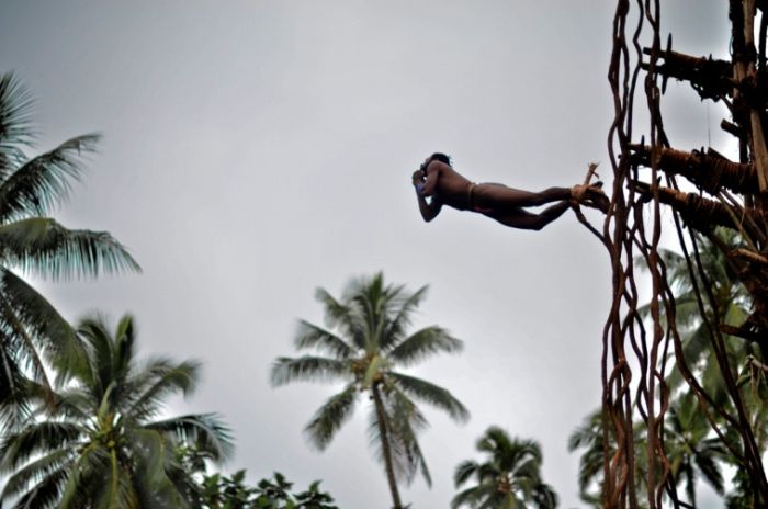 Land diving ritual, Pentecost Island, Vanuatu