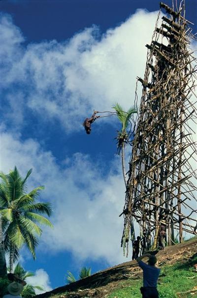 Land diving ritual, Pentecost Island, Vanuatu