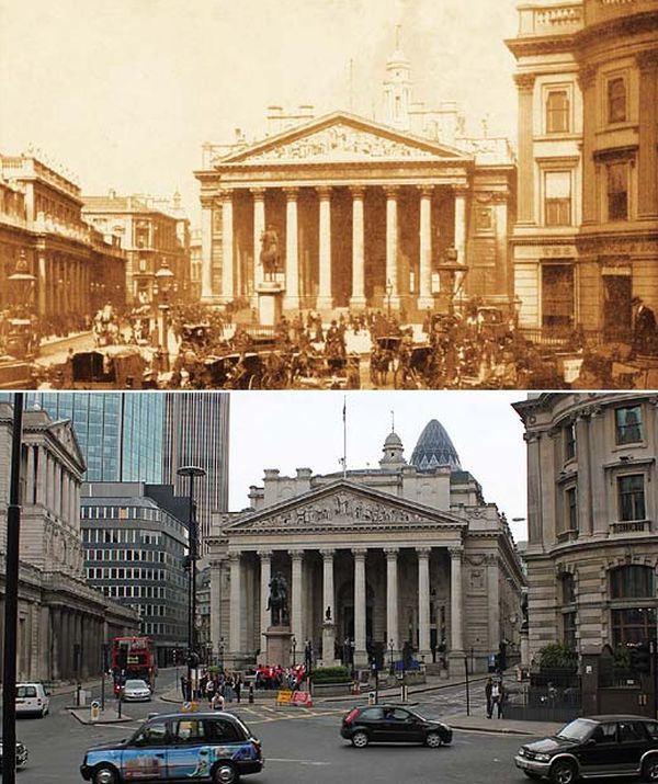 History: London then and now, 1897-2012, England, United Kingdom