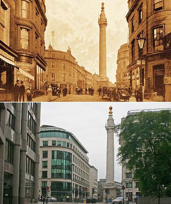 History: London then and now, 1897-2012, England, United Kingdom