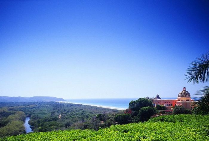 Cuixmala resort, Costalegre, Virgin Coast, Mexico, Pacific Ocean