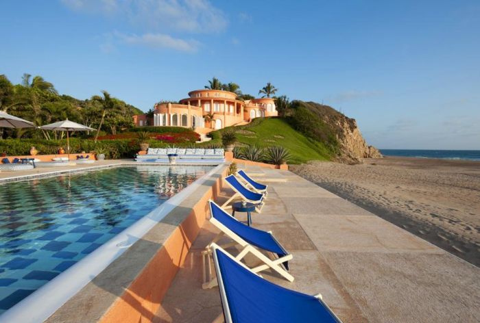 Cuixmala resort, Costalegre, Virgin Coast, Mexico, Pacific Ocean