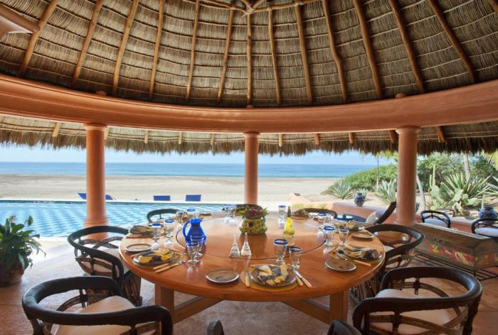 Cuixmala resort, Costalegre, Virgin Coast, Mexico, Pacific Ocean