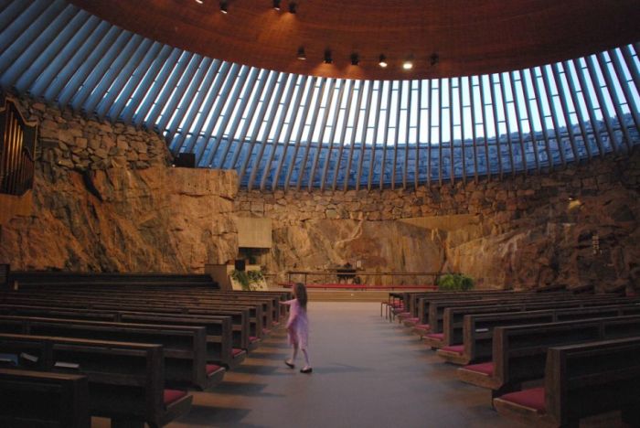 Temppeliaukio Rock Church, Töölö, Helsinki, Finland