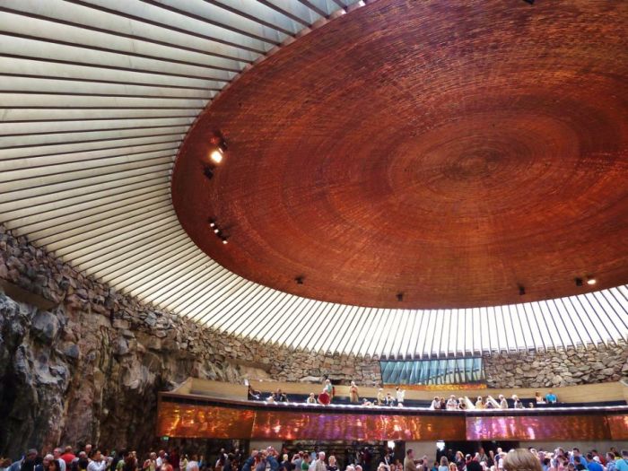 Temppeliaukio Rock Church, Töölö, Helsinki, Finland