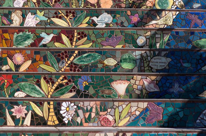 16th Avenue Tiled Steps, San Francisco, California, United States